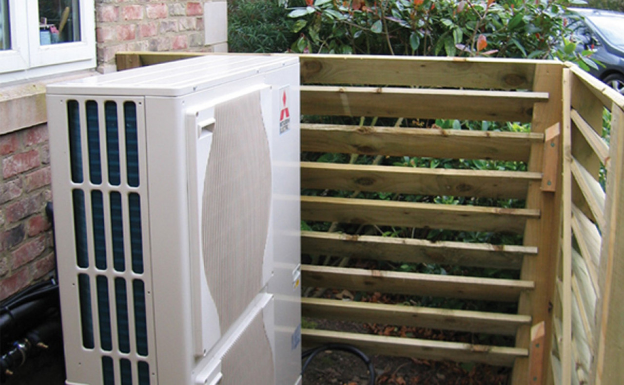 Ecodan unit in home